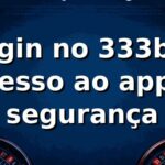 ⭐ Login no 333bet: acesso ao app e segurança